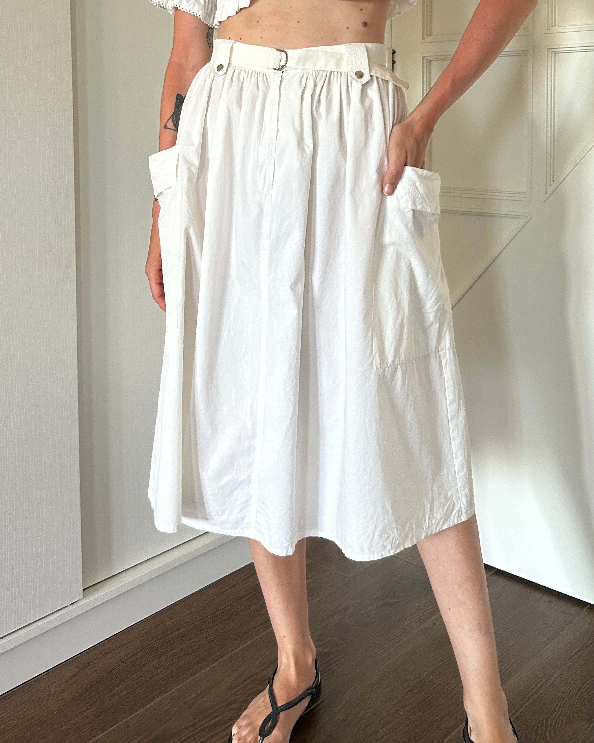 Longuette bianca
